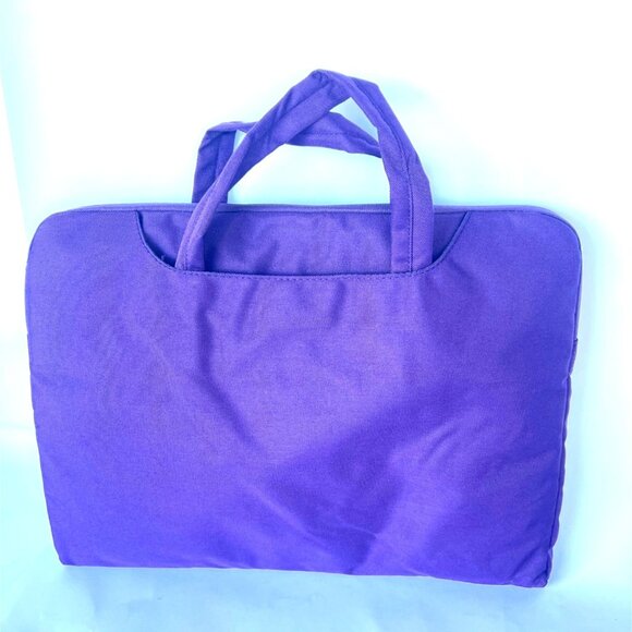 FOPATI Laptop Case Dark Purple Crossbody Laptop Bag - Picture 2 of 11